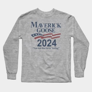 Maverick and Goose 2024 Election Top Gun Long Sleeve T-Shirt